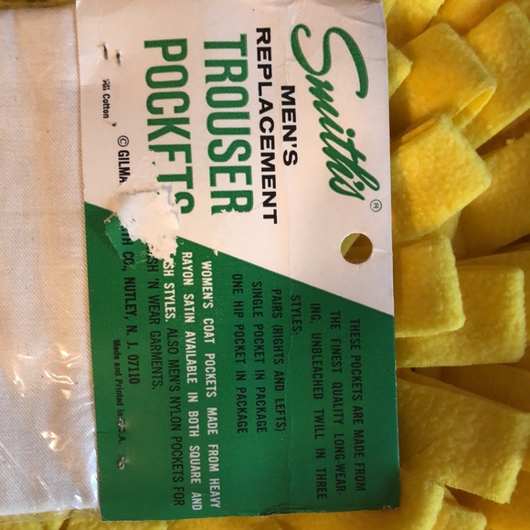 Men’s Replacement Trouser Pockets (bundle only) - Picture 3 of 5